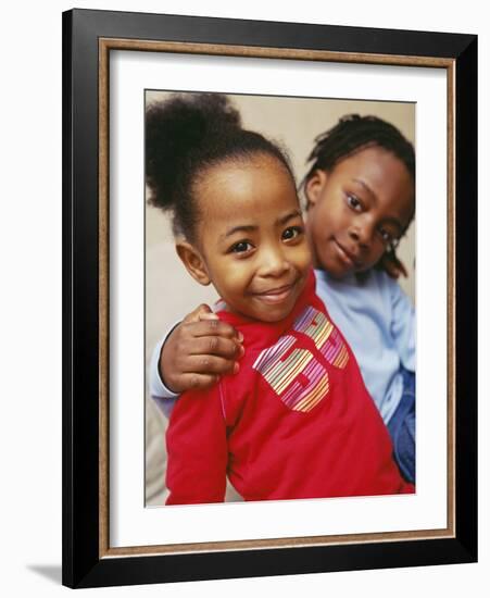 Siblings-Ian Boddy-Framed Photographic Print