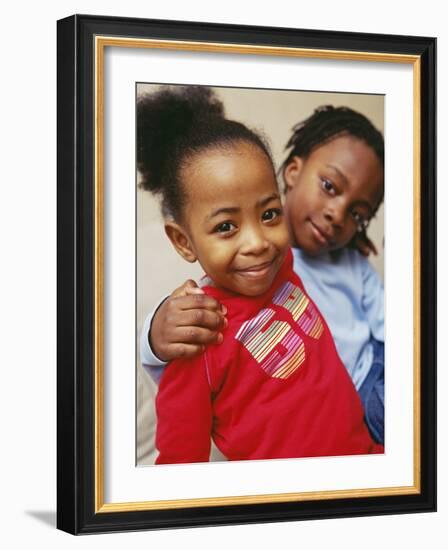 Siblings-Ian Boddy-Framed Photographic Print