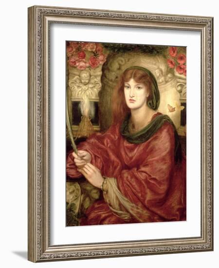 Sibylla Palmifera-Dante Gabriel Rossetti-Framed Giclee Print