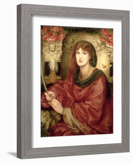 Sibylla Palmifera-Dante Gabriel Rossetti-Framed Giclee Print