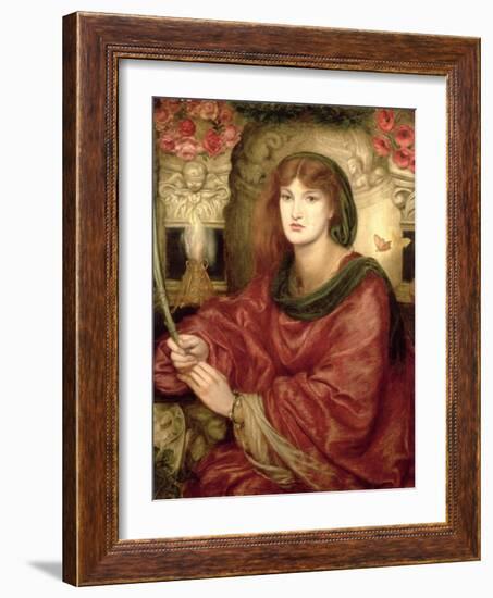 Sibylla Palmifera-Dante Gabriel Rossetti-Framed Giclee Print