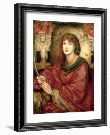 Sibylla Palmifera-Dante Gabriel Rossetti-Framed Giclee Print