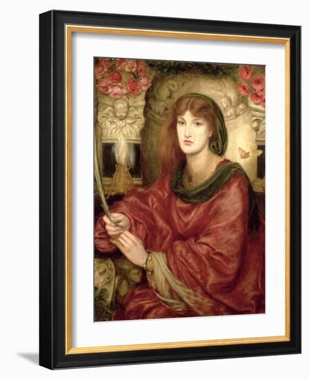 Sibylla Palmifera-Dante Gabriel Rossetti-Framed Giclee Print