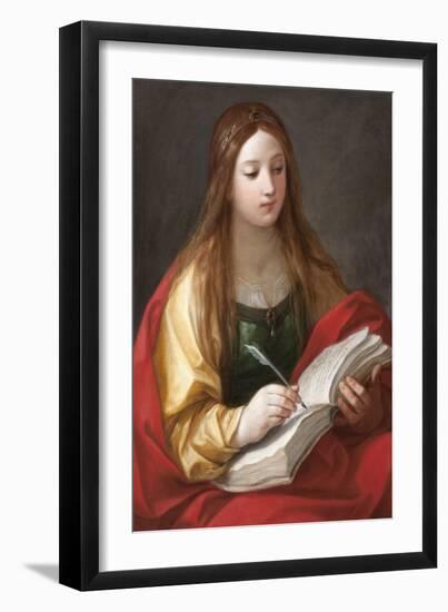 Sibylle - Sibyl Par Reni, Guido (1575-1642). Oil on Canvas, , Musei Di Strada Nuova, Genoa-Guido Reni-Framed Giclee Print