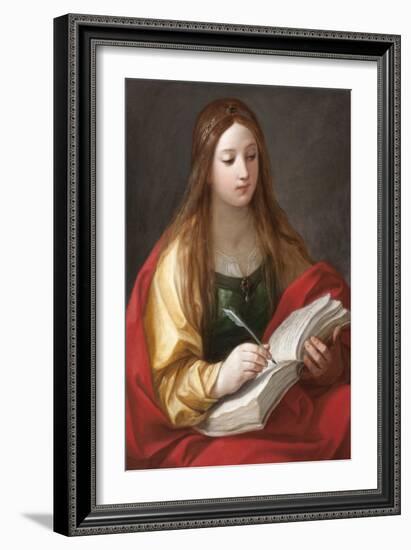 Sibylle - Sibyl Par Reni, Guido (1575-1642). Oil on Canvas, , Musei Di Strada Nuova, Genoa-Guido Reni-Framed Giclee Print