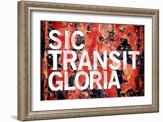 Sic Transit Gloria-null-Framed Photo