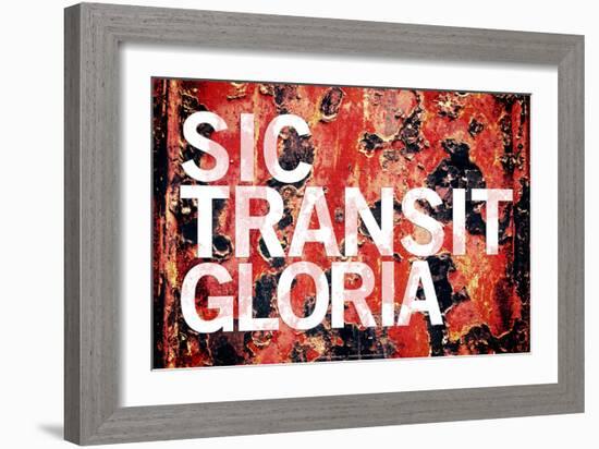 Sic Transit Gloria-null-Framed Photo