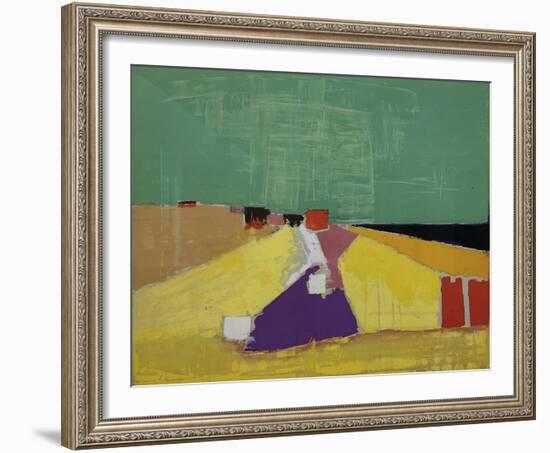 Sicile ou Vue d’Agrigente-Nicolas de Staël-Framed Giclee Print