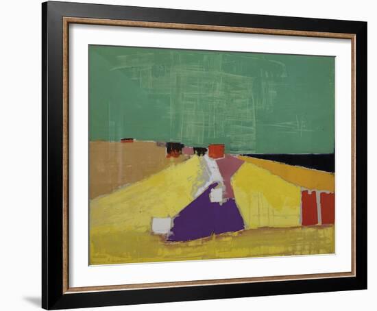 Sicile ou Vue d’Agrigente-Nicolas de Staël-Framed Giclee Print