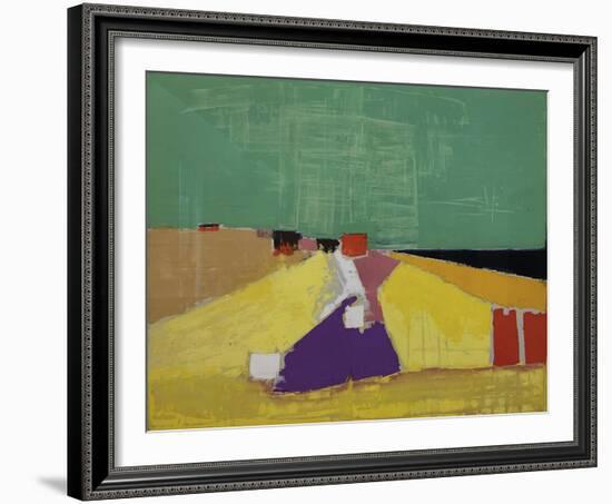 Sicile ou Vue d’Agrigente-Nicolas de Staël-Framed Giclee Print