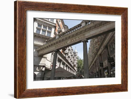 Sicilian Avenue, Bloomsbury, London, 2010-Peter Thompson-Framed Photographic Print