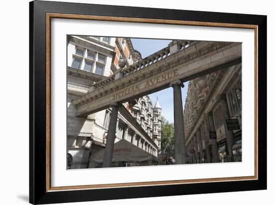 Sicilian Avenue, Bloomsbury, London, 2010-Peter Thompson-Framed Photographic Print