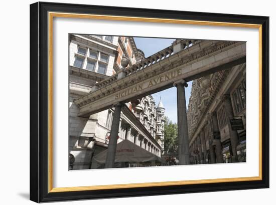 Sicilian Avenue, Bloomsbury, London, 2010-Peter Thompson-Framed Photographic Print