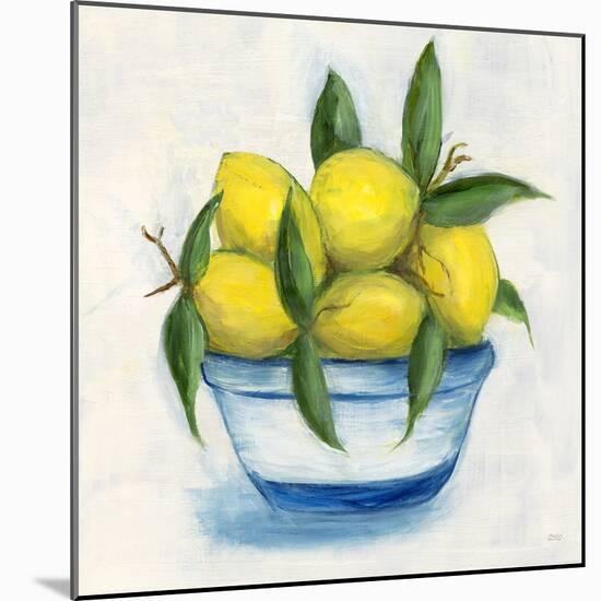 Sicilian Lemons I-Marilyn Dunlap-Mounted Art Print