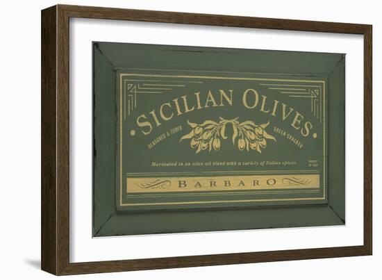 Sicilian Olives-Angela Staehling-Framed Art Print