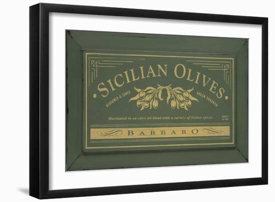 Sicilian Olives-Angela Staehling-Framed Premium Giclee Print