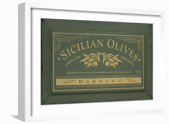 Sicilian Olives-Angela Staehling-Framed Premium Giclee Print