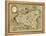 Sicily Old Map, May Be Approximately Dated To The Xvii Sec-marzolino-Framed Stretched Canvas