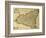 Sicily Old Map, May Be Approximately Dated To The Xviii Sec-marzolino-Framed Art Print