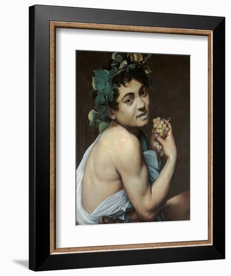 Sick Bacchus-Caravaggio-Framed Art Print