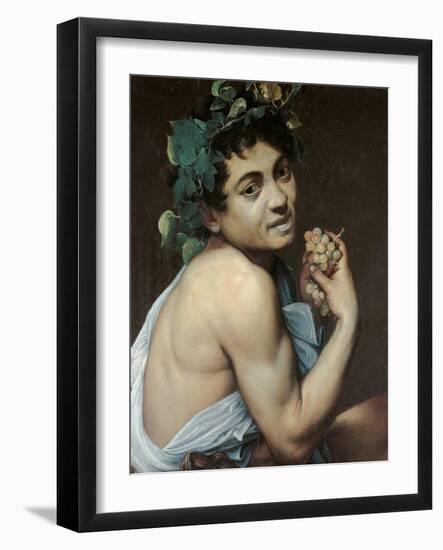 Sick Bacchus-Caravaggio-Framed Art Print