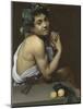 Sick Bacchus-Caravaggio-Mounted Giclee Print