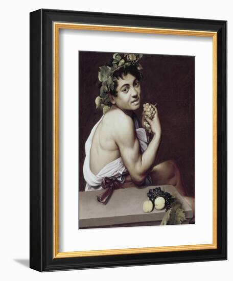Sick Bacchus-Caravaggio-Framed Giclee Print
