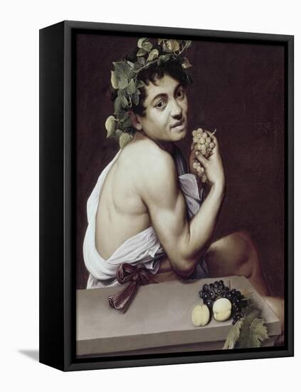 Sick Bacchus-Caravaggio-Framed Premier Image Canvas