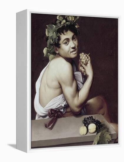 Sick Bacchus-Caravaggio-Framed Premier Image Canvas