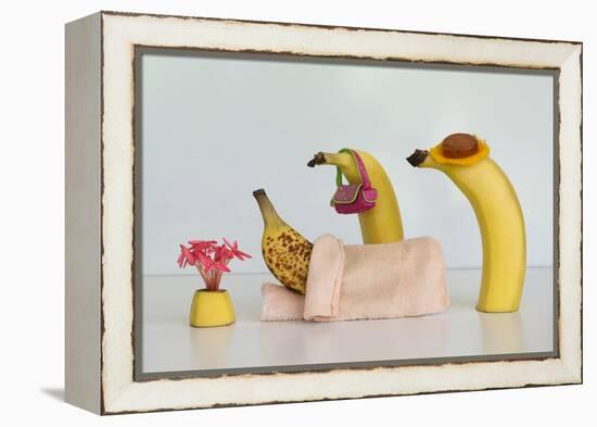 Sick Banana-Jacqueline Hammer-Framed Premier Image Canvas