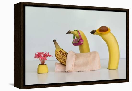 Sick Banana-Jacqueline Hammer-Framed Premier Image Canvas