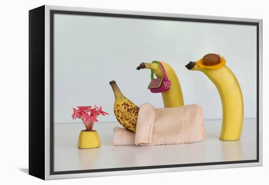 Sick Banana-Jacqueline Hammer-Framed Premier Image Canvas