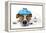 Sick Dog-Javier Brosch-Framed Premier Image Canvas