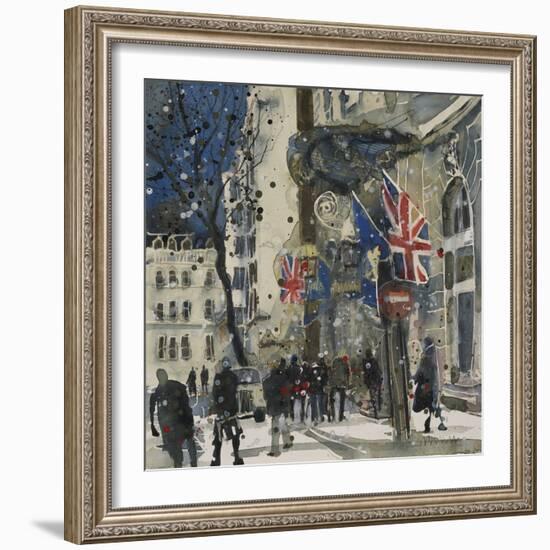 Side Entrance to The Ritz-Susan Brown-Framed Giclee Print