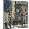 Side Entrance to The Ritz-Susan Brown-Mounted Giclee Print