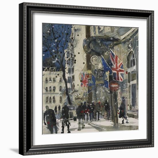 Side Entrance to The Ritz-Susan Brown-Framed Giclee Print