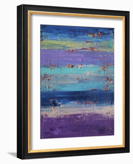 Side of the Moon - Canvas 1V-Hilary Winfield-Framed Giclee Print