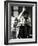 Side Profile of a Group of Female Gymnasts-null-Framed Photographic Print