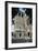 Side Profile of a Senior Man Walking in Front of a Basilica-null-Framed Photographic Print