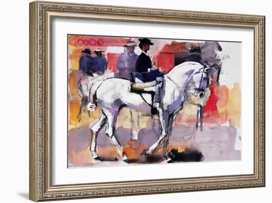 Side-Saddle at the Feria De Sevilla, 1998-Mark Adlington-Framed Giclee Print