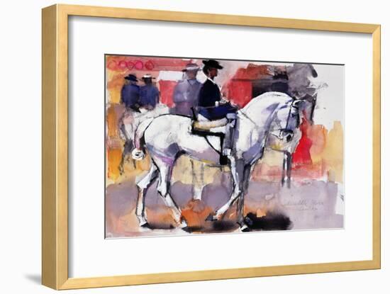 Side-Saddle at the Feria De Sevilla, 1998-Mark Adlington-Framed Giclee Print