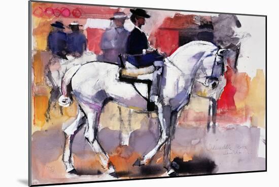 Side-Saddle at the Feria De Sevilla, 1998-Mark Adlington-Mounted Giclee Print