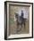 Side-Saddle-Henri de Toulouse-Lautrec-Framed Giclee Print