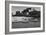 Side View Of Adobe House With Water In Foreground" Acoma Pueblo [NHL New Mexico]." 1933-1942-Ansel Adams-Framed Art Print