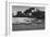 Side View Of Adobe House With Water In Foreground" Acoma Pueblo [NHL New Mexico]." 1933-1942-Ansel Adams-Framed Art Print