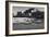 Side View Of Adobe House With Water In Foreground" Acoma Pueblo [NHL New Mexico]." 1933-1942-Ansel Adams-Framed Art Print