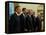 Side View of All Living Presidents and Newly Elected Barack Obama, January 7, 2009-null-Framed Premier Image Canvas