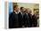 Side View of All Living Presidents and Newly Elected Barack Obama, January 7, 2009-null-Framed Premier Image Canvas