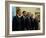 Side View of All Living Presidents and Newly Elected Barack Obama, January 7, 2009-null-Framed Photographic Print