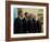 Side View of All Living Presidents and Newly Elected Barack Obama, January 7, 2009-null-Framed Photographic Print